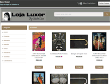 Tablet Screenshot of lojaluxor.com